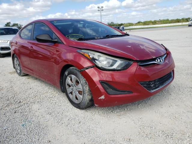 Photo 1 from auction – 2016 HYUNDAI ELANTRA SE with VIN KMHDH4AE3GU517464