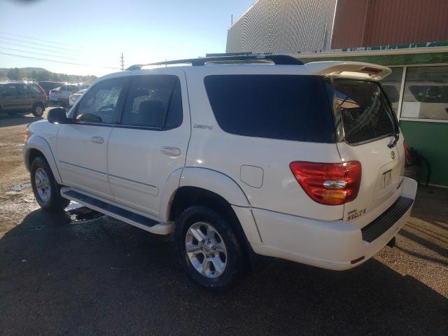 Photo 3 from auction – 2002 TOYOTA SEQUOIA LI with VIN 5TDBT48AX2S118352