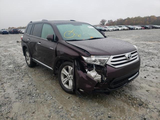 TOYOTA HIGHLANDER 2013 with VIN 5TDYK3EHXDS092007 - Photo from auction