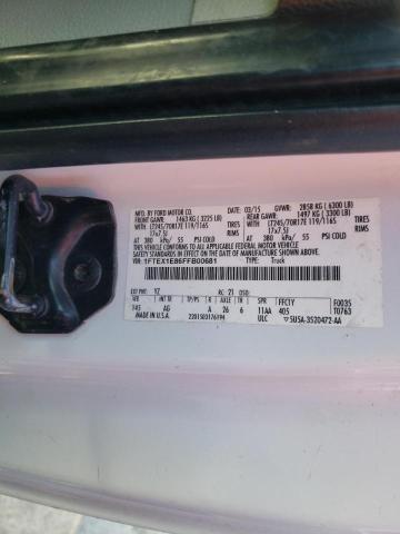 Photo 10 from auction – 2015 FORD F150 SUPER with VIN 1FTEX1E86FFB00681