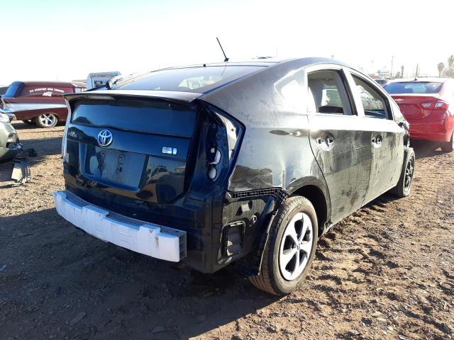 Foto 4 de la subasta – 2012 TOYOTA PRIUS con VIN JTDKN3DU5C5498230