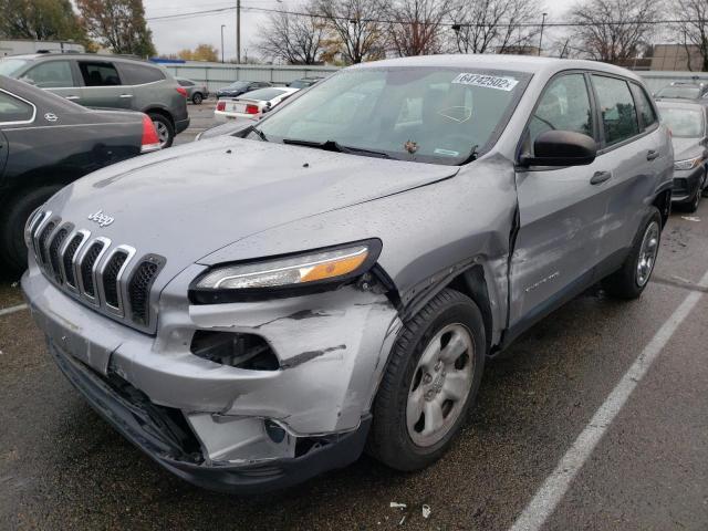 Photo 2 from auction – 2014 JEEP CHEROKEE S with VIN 1C4PJLAB1EW155920