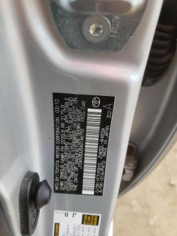Photo 10 from auction – 2010 TOYOTA PRIUS with VIN JTDKN3DU5A0146792