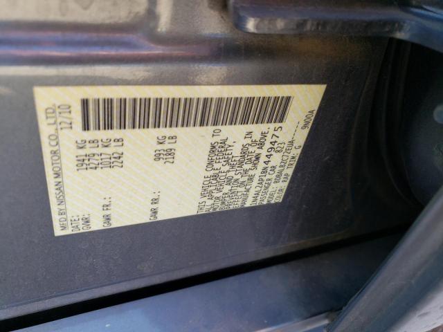 Photo 10 from auction – 2011 NISSAN ALTIMA BAS with VIN 1N4AL2AP1BN449475