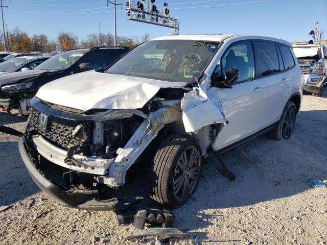 Photo 2 from auction – 2021 HONDA PASSPORT E with VIN 5FNYF8H54MB011039