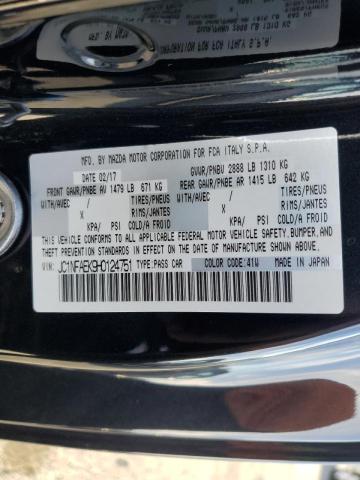 Photo 10 from auction – 2017 FIAT 124 SPIDER with VIN JC1NFAEK9H0124751