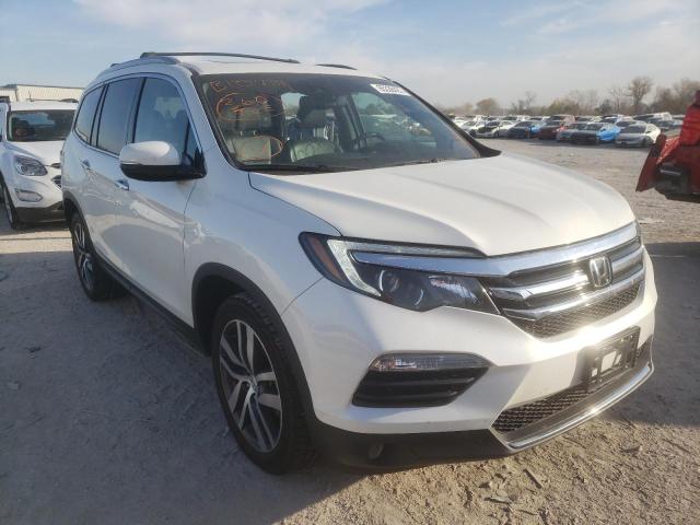 HONDA PILOT ELIT 2016 with VIN 5FNYF6H08GB104014 - Photo from auction