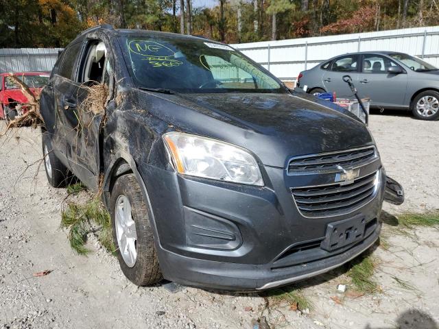 CHEVROLET TRAX 1LT 2016 with VIN 3GNCJPSB6GL249571 - Photo from auction
