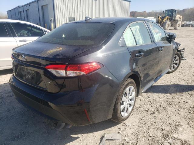 Photo 4 from auction – 2021 TOYOTA COROLLA LE with VIN JTDEPMAE2MJ175689