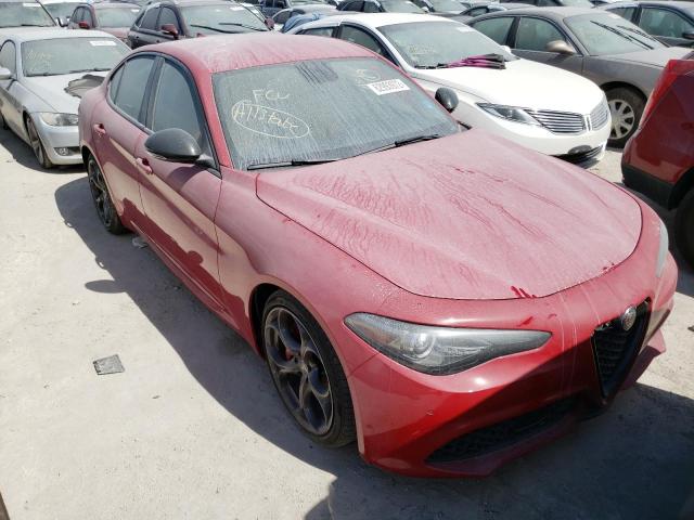 ALFA ROMEO GIULIA TI 2019 with VIN ZARFAMBN1K7621657 - Photo from auction