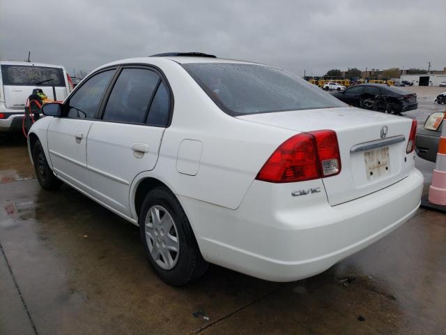 Photo 3 from auction – 2003 HONDA CIVIC LX with VIN 2HGES16503H592364