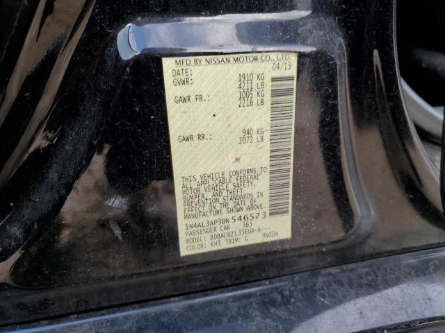 Photo 10 from auction – 2013 NISSAN ALTIMA 2.5 with VIN 1N4AL3AP3DN546573