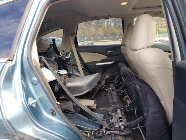 Photo 6 from auction – 2016 HONDA CR-V TOURI with VIN 5J6RM4H93GL022843