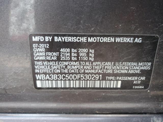 Photo 10 from auction – 2013 BMW 328 XI with VIN WBA3B3C50DF530291
