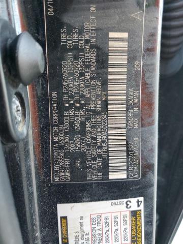 Photo 10 from auction – 2010 TOYOTA 4RUNNER SR with VIN JTEBU5JR0A5022345