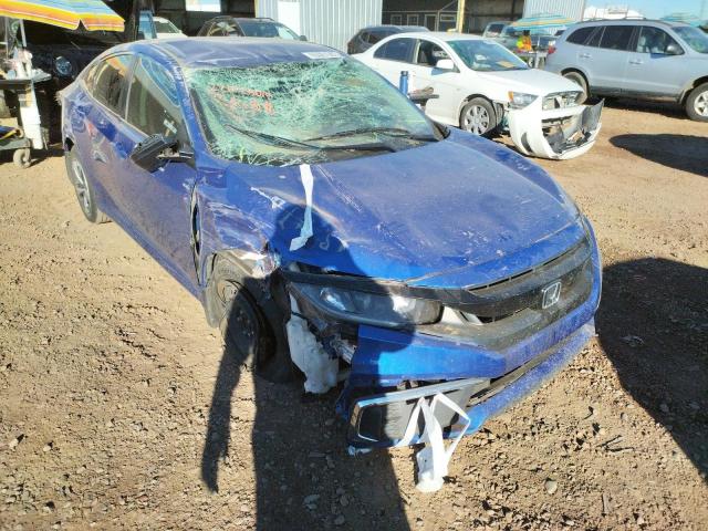 HONDA CIVIC LX 2019 with VIN 19XFC2F62KE047775 - Photo from auction