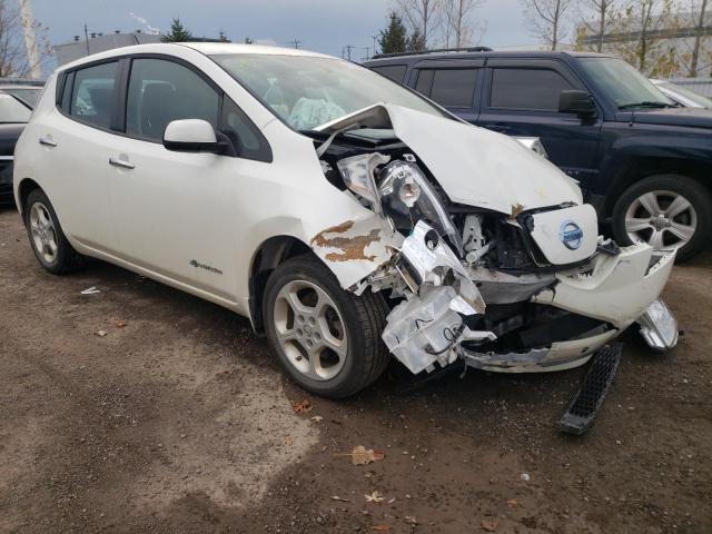 NISSAN LEAF S 2015 with VIN 1N4AZ0CP0FC304221 - Photo from auction