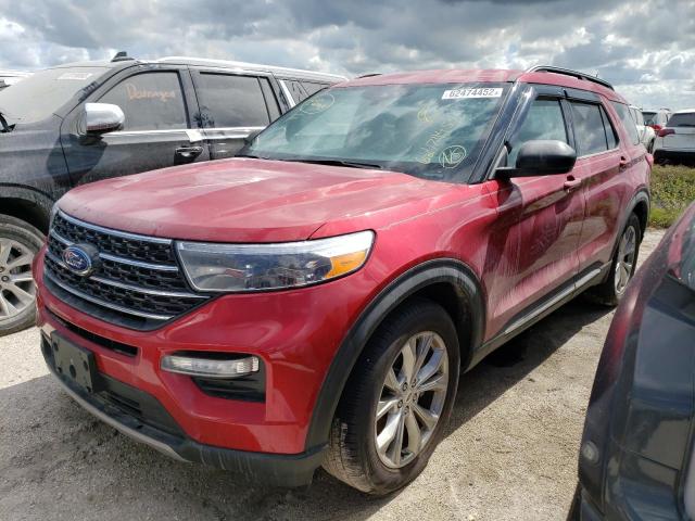 Photo 2 from auction – 2021 FORD EXPLORER X with VIN 1FMSK7DH7MGB93347