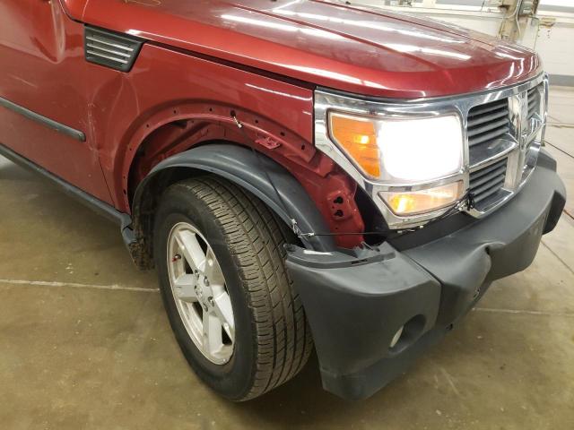 Photo 9 from auction – 2007 DODGE NITRO SXT with VIN 1D8GU28K37W601349