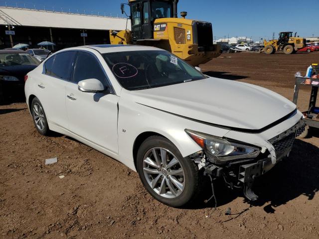 INFINITI Q50 BASE 2015 with VIN JN1BV7AP4FM354591 - Photo from auction