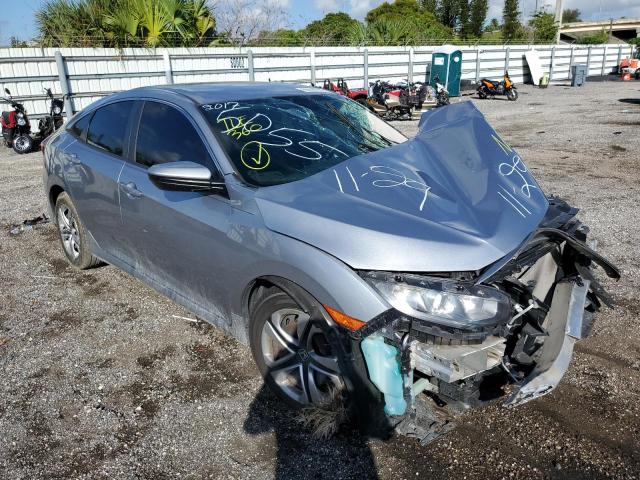 HONDA CIVIC LX 2017 with VIN 19XFC2F58HE055055 - Photo from auction