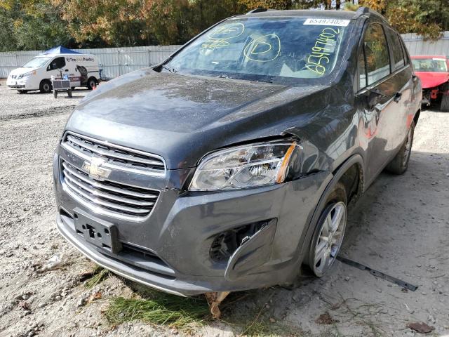 Photo 2 from auction – 2016 CHEVROLET TRAX 1LT with VIN 3GNCJPSB6GL249571