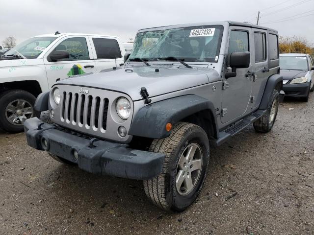 Photo 2 from auction – 2016 JEEP WRANGLER U with VIN 1C4BJWDG4GL330037