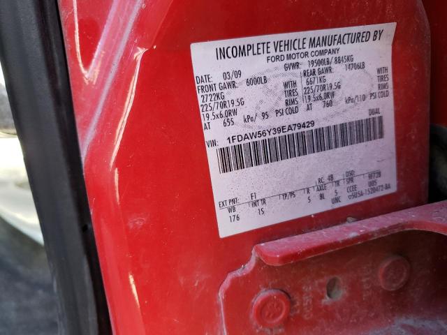 Photo 10 from auction – 2009 FORD F550 SUPER with VIN 1FDAW56Y39EA79429