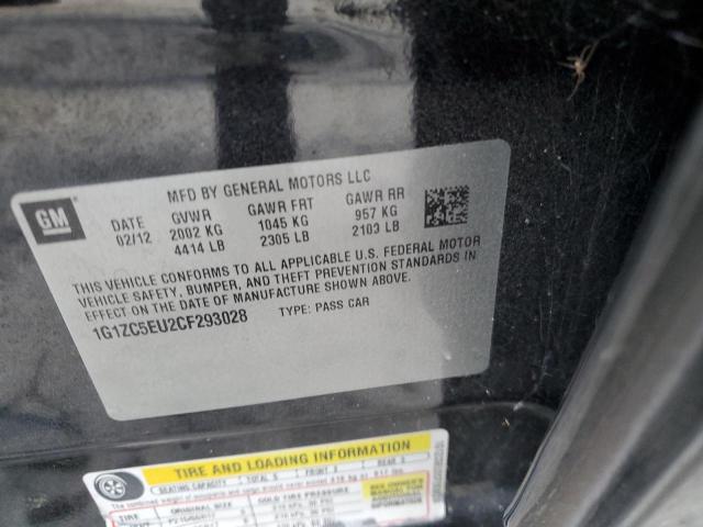 Photo 10 from auction – 2012 CHEVROLET MALIBU 1LT with VIN 1G1ZC5EU2CF293028