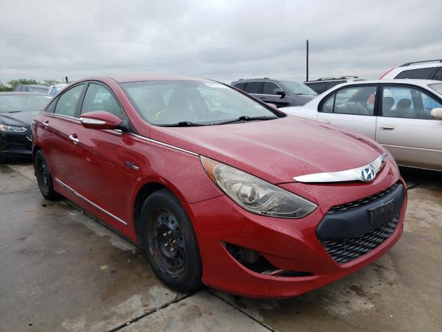 HYUNDAI SONATA HYB 2013 with VIN KMHEC4A41DA101078 - Photo from auction