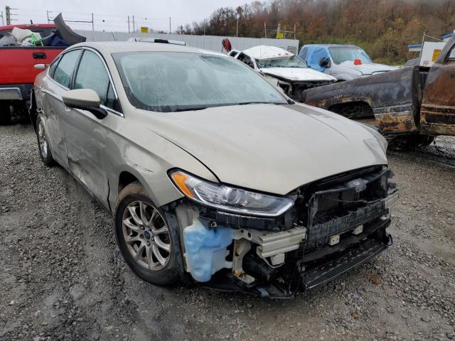 FORD FUSION S 2015 with VIN 3FA6P0G73FR142995 - Photo from auction