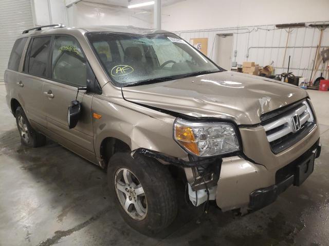 HONDA PILOT EX 2008 with VIN 5FNYF18448B024734 - Photo from auction