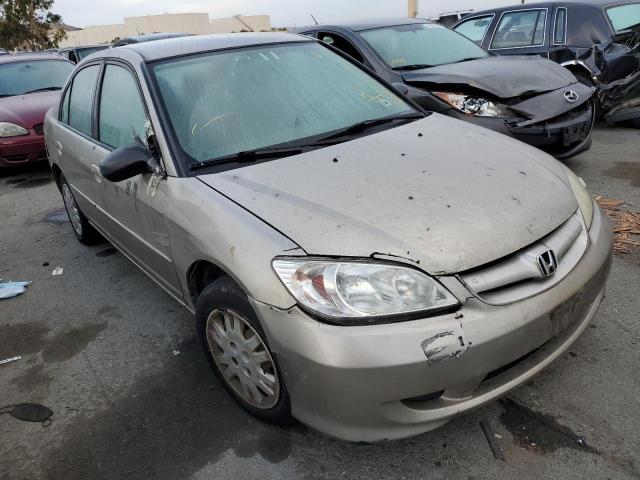 HONDA CIVIC 2004 with VIN 1HGES16574L016078 - Photo from auction