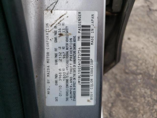 Photo 10 from auction – 2010 MAZDA 3 I with VIN JM1BL1SG5A1273754