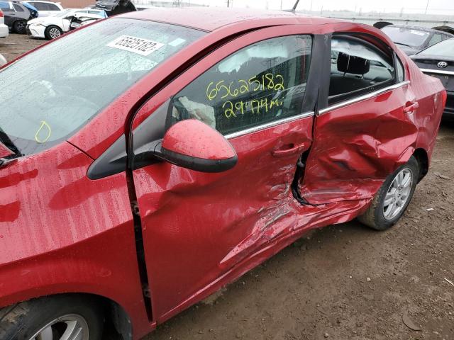 Photo 9 from auction – 2012 CHEVROLET SONIC LT with VIN 1G1JC5SB0C4162899