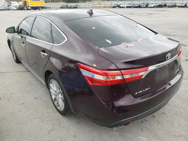 Photo 3 from auction – 2013 TOYOTA AVALON BAS with VIN 4T1BK1EB2DU074274