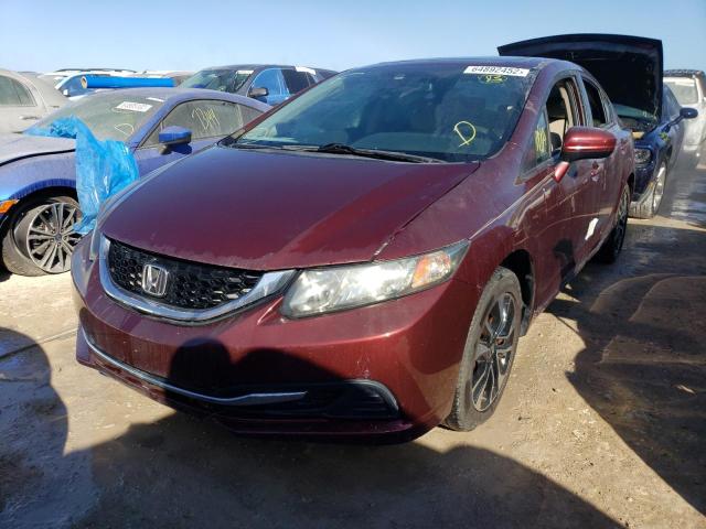 Zdjęcie 2 z aukcji – 2014 HONDA CIVIC EX z VIN 19XFB2F84EE041162