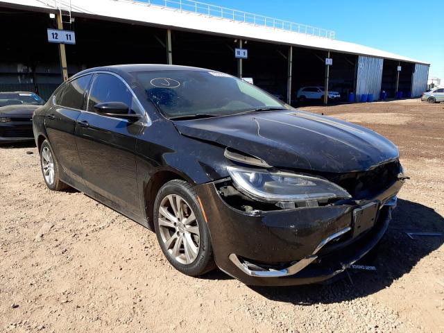 CHRYSLER 200 LIMITE 2015 with VIN 1C3CCCAB0FN627402 - Photo from auction