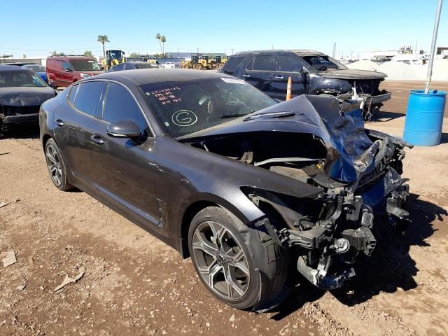 KIA STINGER 2020 with VIN KNAE15LAXL6085612 - Photo from auction