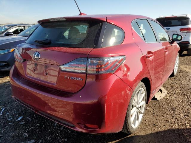 Photo 4 from auction – 2013 LEXUS CT 200 with VIN JTHKD5BH6D2147851