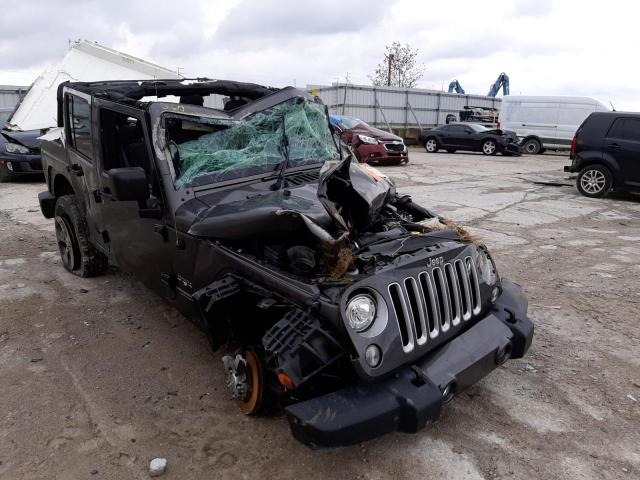 JEEP WRANGLER U 2017 with VIN 1C4BJWEG5HL738580 - Photo from auction