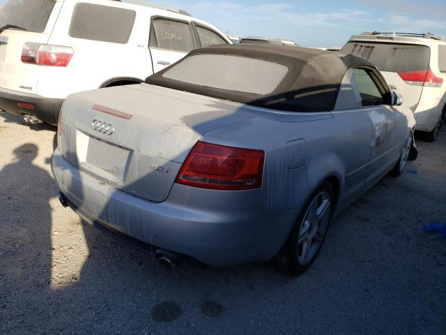Photo 4 from auction – 2007 AUDI A4 2.0T CA with VIN WAUAF48H37K018198