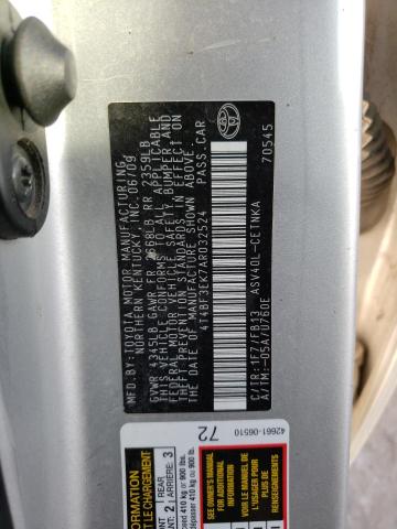 Photo 10 from auction – 2010 TOYOTA CAMRY BASE with VIN 4T4BF3EK7AR032524