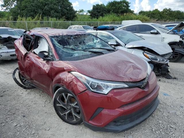 TOYOTA C-HR XLE 2019 with VIN NMTKHMBX4KR091677 - Photo from auction
