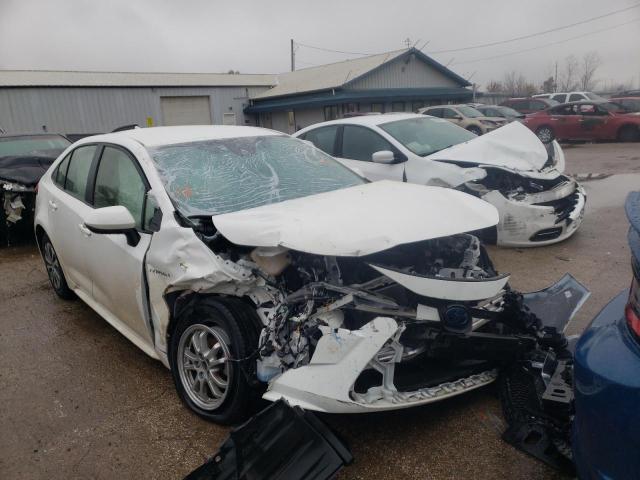 TOYOTA COROLLA LE 2020 with VIN JTDEBRBE5LJ008400 - Photo from auction