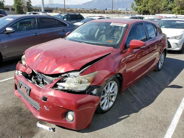 Photo 2 from auction – 2012 LEXUS CT 200 with VIN JTHKD5BHXC2090021