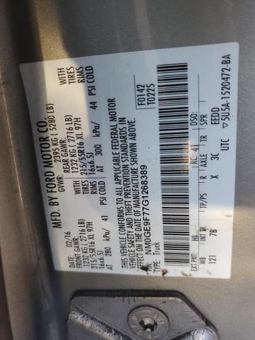 Photo 10 from auction – 2016 FORD TRANSIT CO with VIN NM0GE9F77G1268389