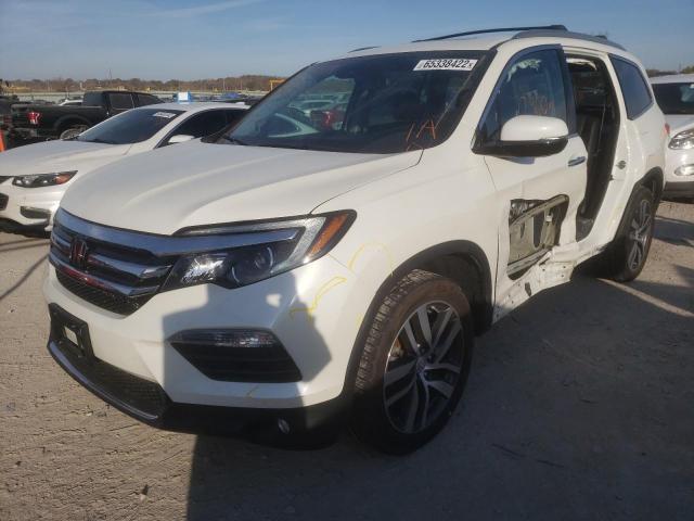 Photo 2 from auction – 2016 HONDA PILOT ELIT with VIN 5FNYF6H08GB104014