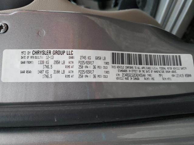 Photo 10 from auction – 2014 DODGE GRAND CARA with VIN 2C4RDGCG2ER245540