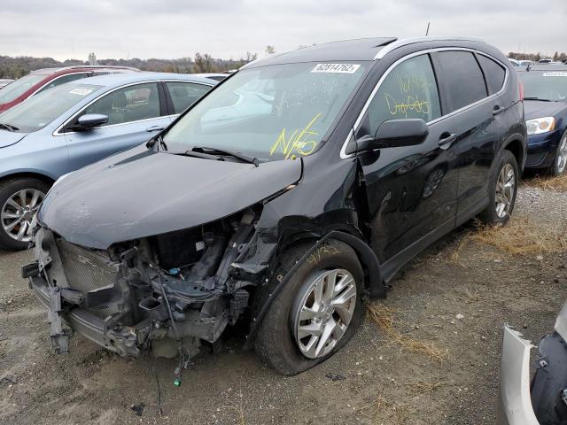 Photo 2 from auction – 2015 HONDA CR-V EXL with VIN 5J6RM4H72FL005867